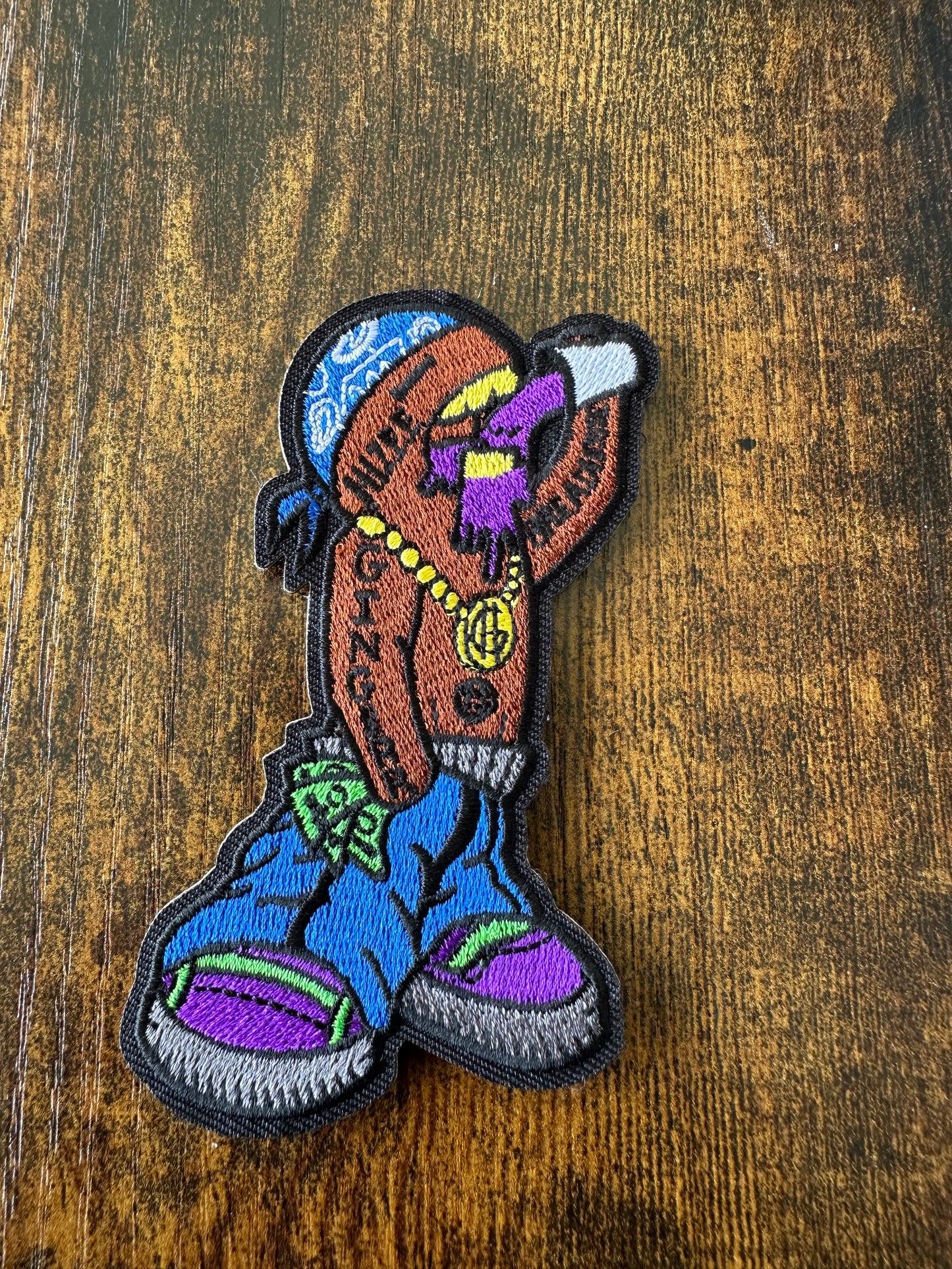 YUMG MUNEY G PATCH                HOOK AND LOOP